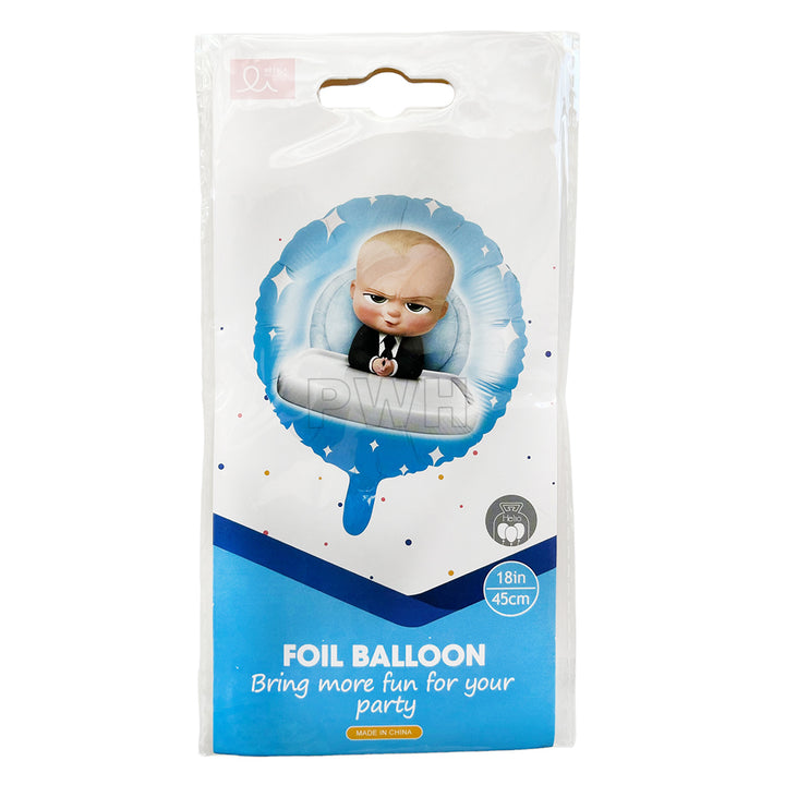 18" Baby Boss Character Theme Foil Balloon
