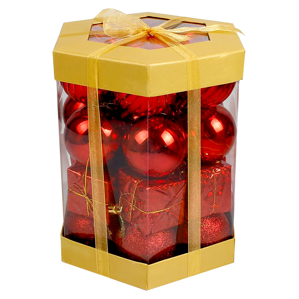 Christmas Decoration Ornament Set - 24 Pcs
