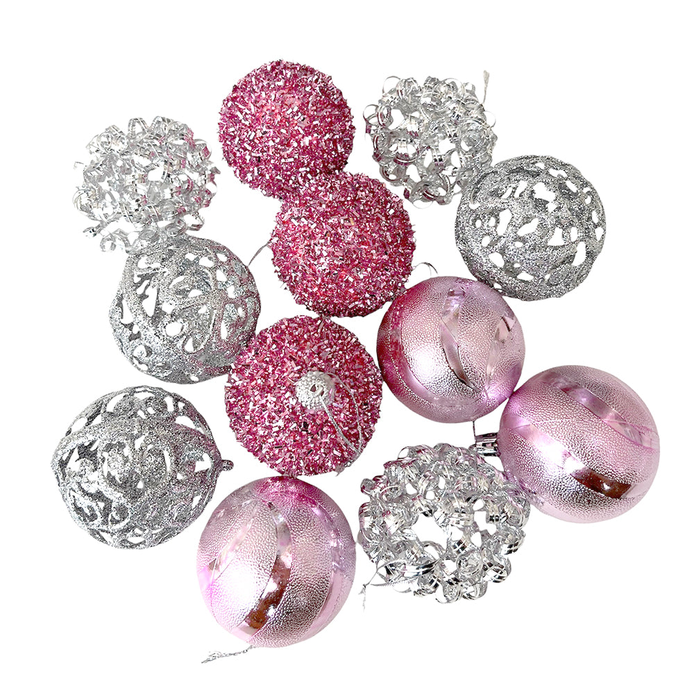 Christmas Decoration Ornament Set - 12 Pcs Party wholesale hub