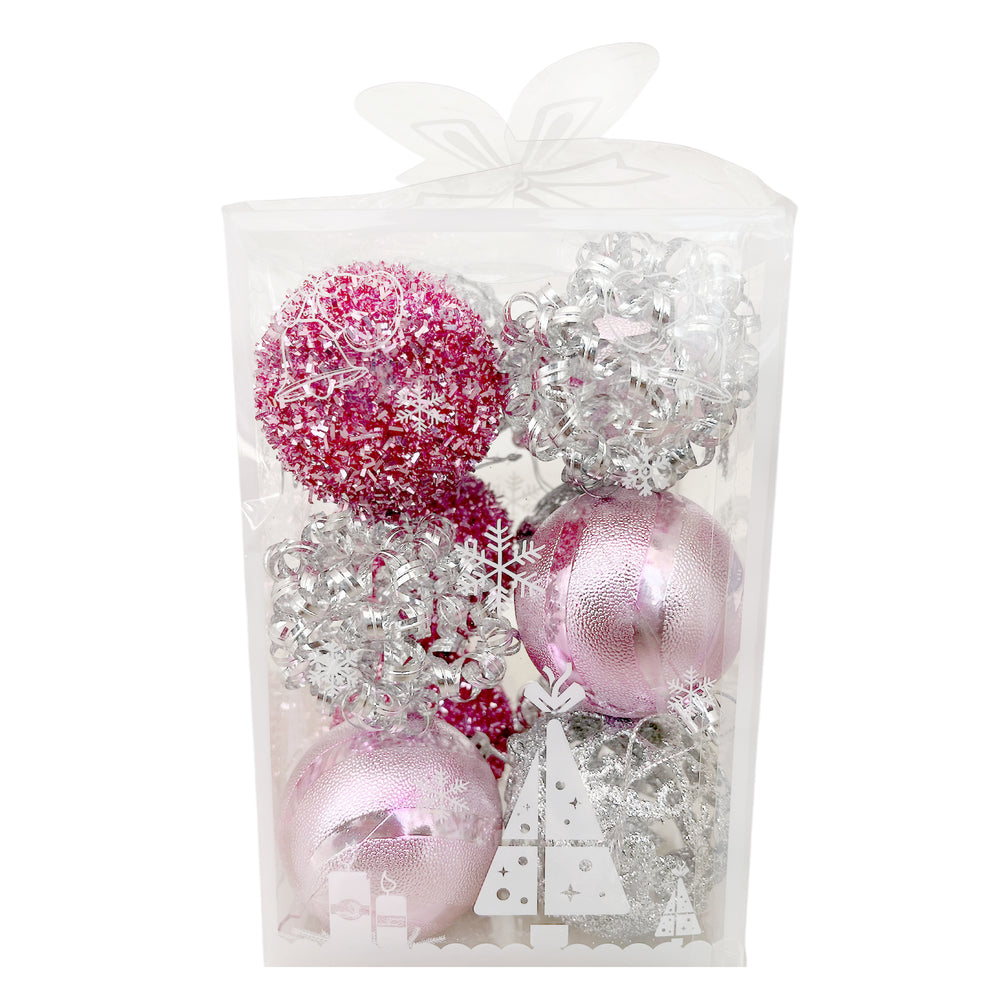 Christmas Decoration Ornament Set - 12 Pcs Party wholesale hub