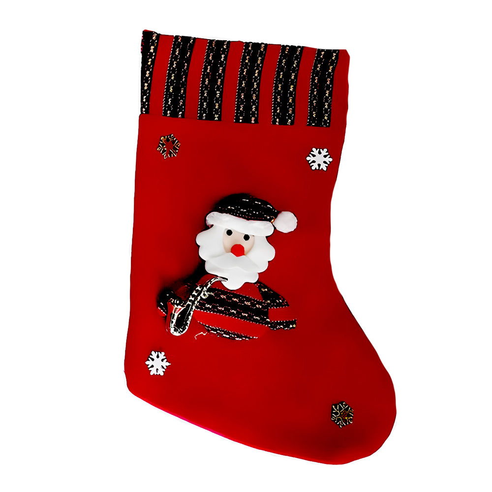 Christmas Santa Decorative Stocking Hanging - Party wholesale hub