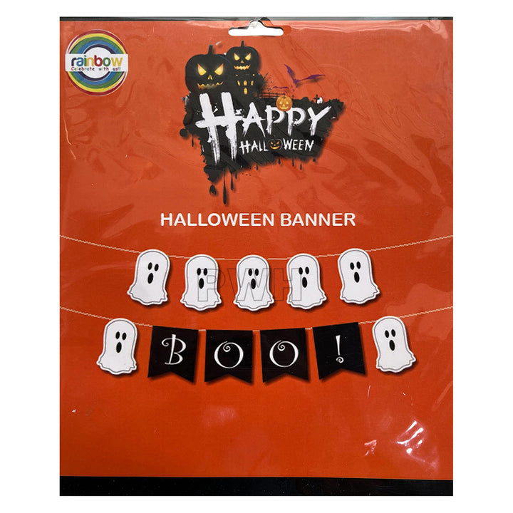 Halloween Boo Ghost Banner