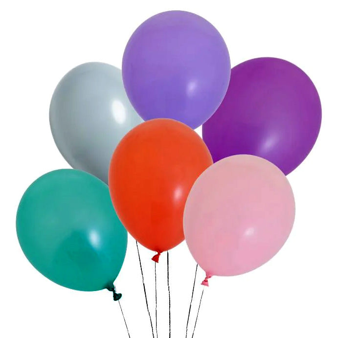12" Standard Solid Latex Balloons