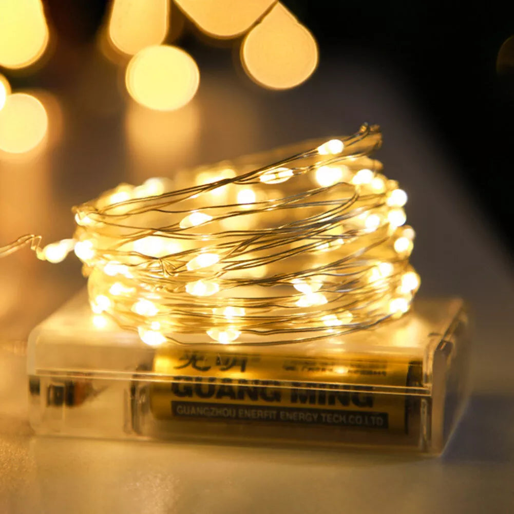 10M LED Battery Operated Fairly Lights String (Battery not included) - Party wholesale hub