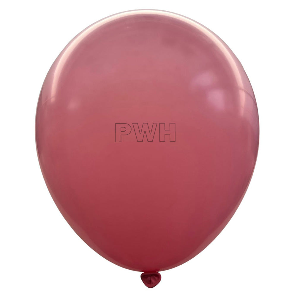 Premium 12 Inch Standard Flamingo Pink Natural Latex Balloons Pack of 100 for Birthday, Wedding, Baby Shower, Balloon Arch and Wholesale Party Decoration Supplies