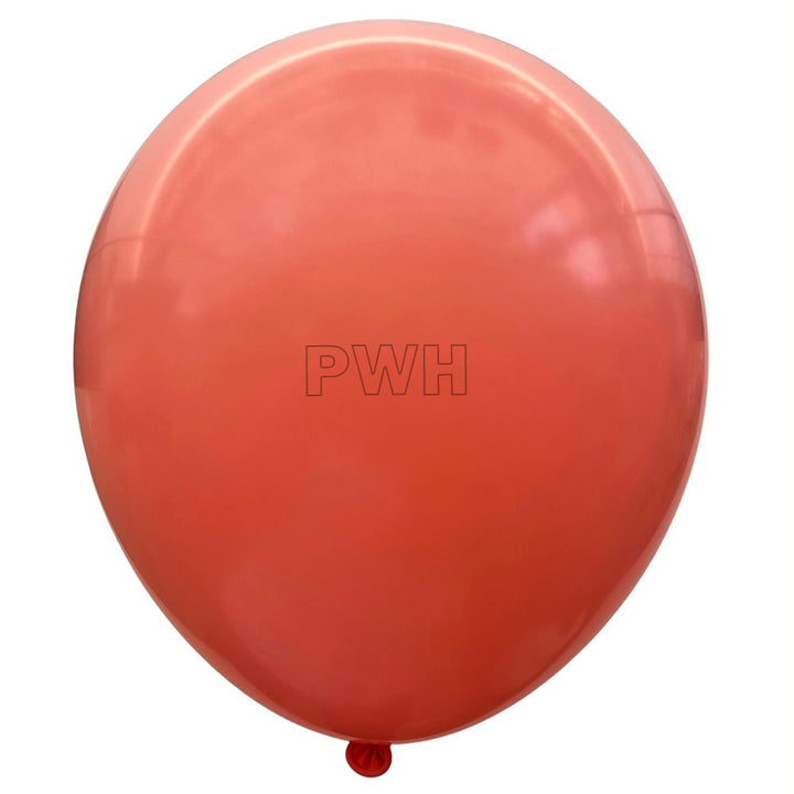 Premium 12 Inch Standard Salmon Natural Latex Balloons Pack of 100 for Birthday, Wedding, Baby Shower, Balloon Arch and Wholesale Party Decoration Supplies