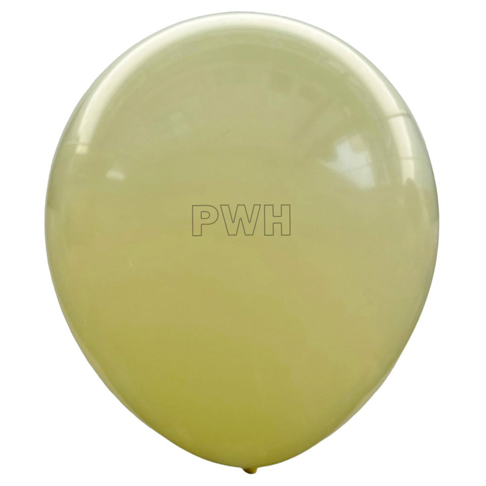 Premium 12 Inch Sweet Pastel Ivory Natural Latex Balloons Pack of 100 for Wedding, Birthday, Baby Shower, Balloon Arch and Wholesale Party Decoration Supplies