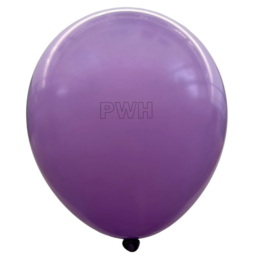 Premium 12 Inch Sweet Pastel Lavender Latex Balloons Pack of 100 for Birthday, Wedding, Baby Shower, Balloon Arch and Wholesale Party Decoration Supplies