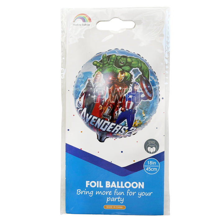 18" Avengers Printed Foil Balloon