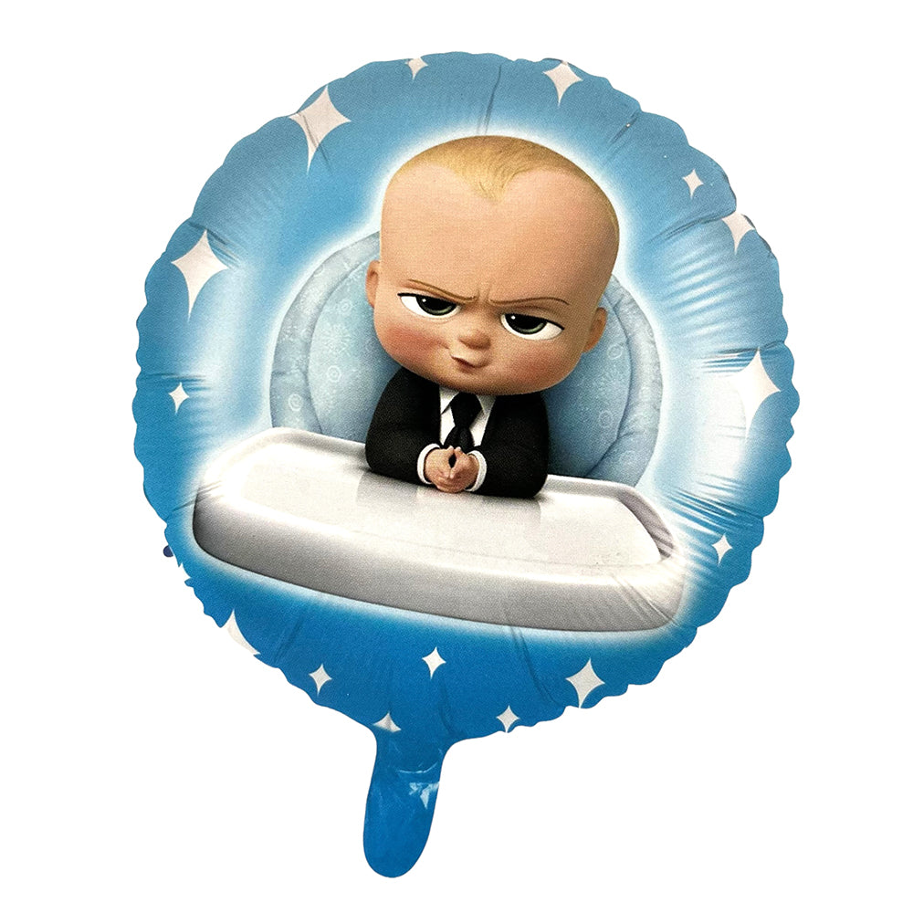 Baby Boss Character Theme Foil Balloon - Isolated - Party Wholesale Hub