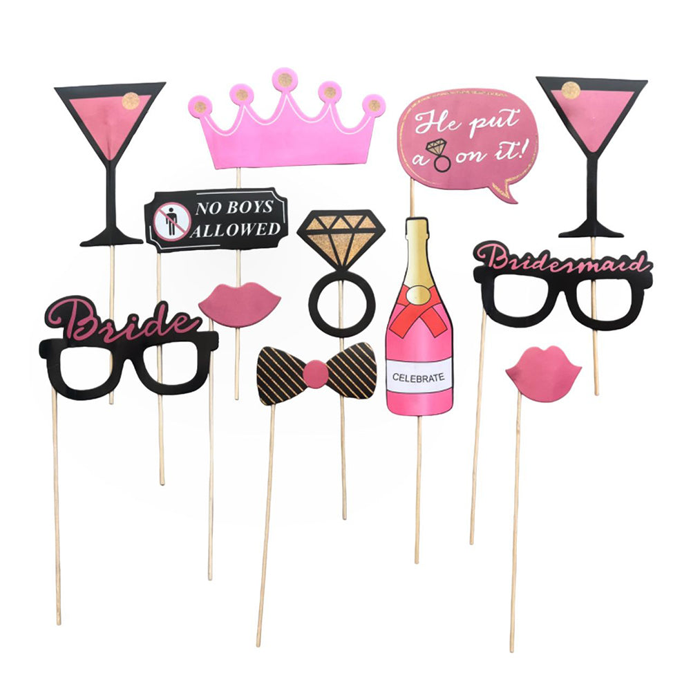 Bachelorette_Bachelor Party Photobooth Props Set Party wholesale hub