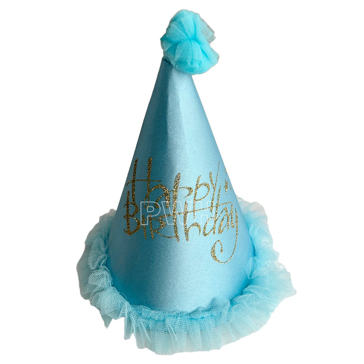 Birthday Satin Party Caps - Assorted Colors