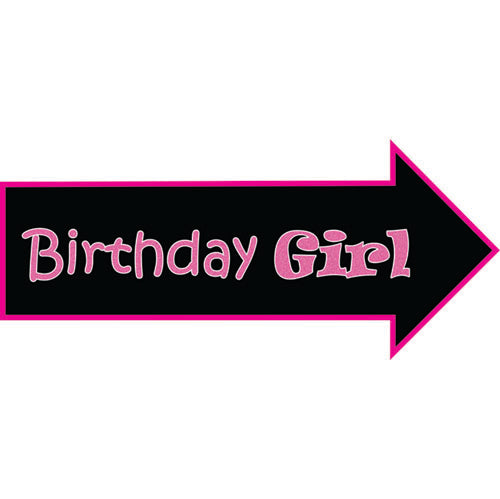 Birthday Girl Photo Booth Placard - Party Wholesale Hub