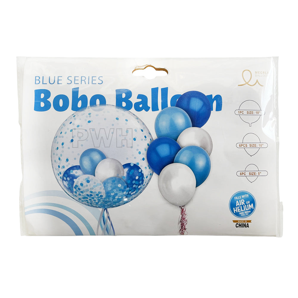 Bobo Balloons Stuffing & Side Bunch Balloons Set