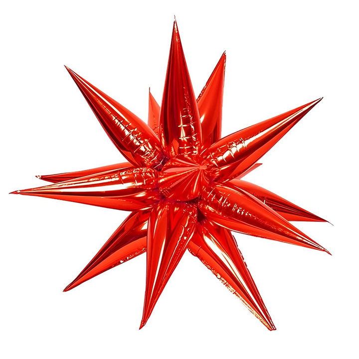 Cone Mylar Exploding Star Foil Balloon [1 Pcs] - Assorted Colors