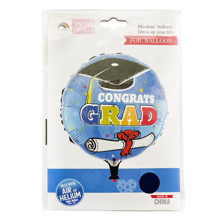Congrats Grad Printed Foil Balloon