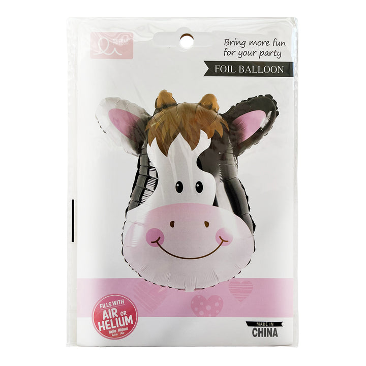 Cow Face printed Foil Balloon Party wholesale hub