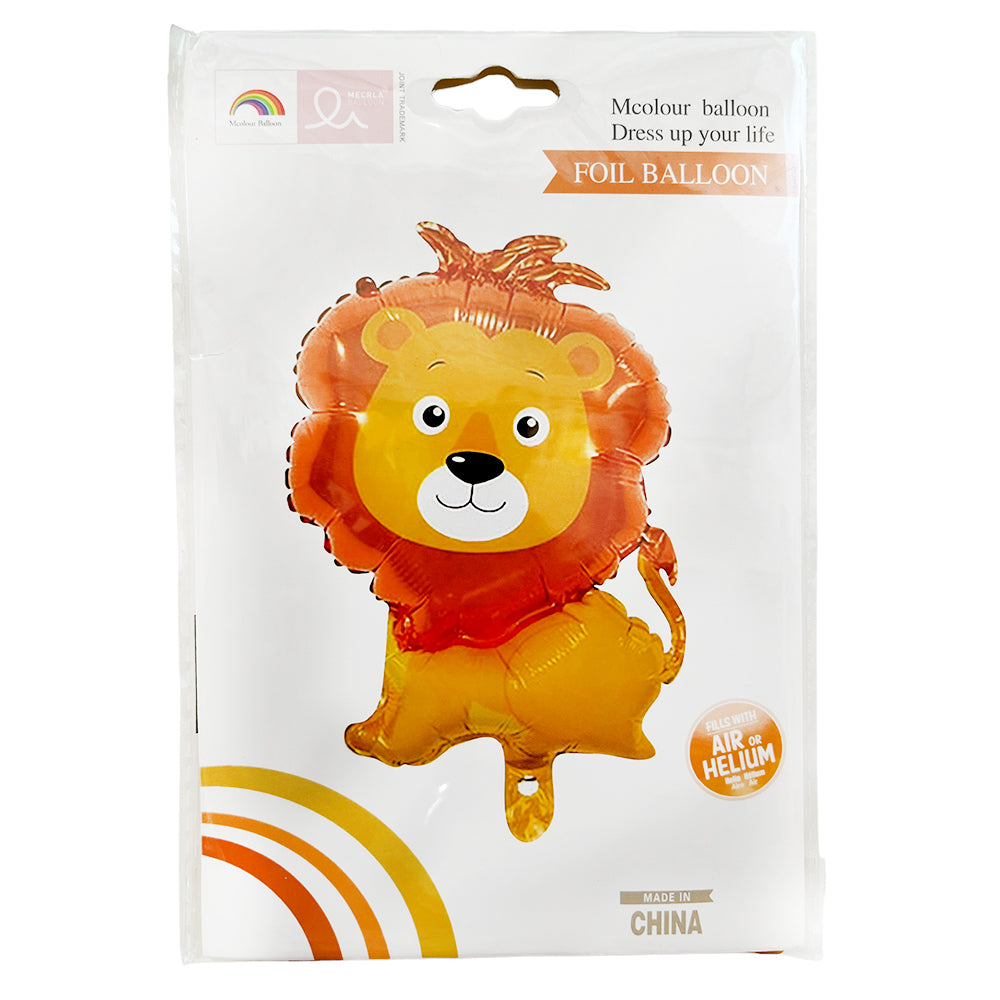 Cute Baby Lion Shaped Foil Balloon-Party wholesale hub