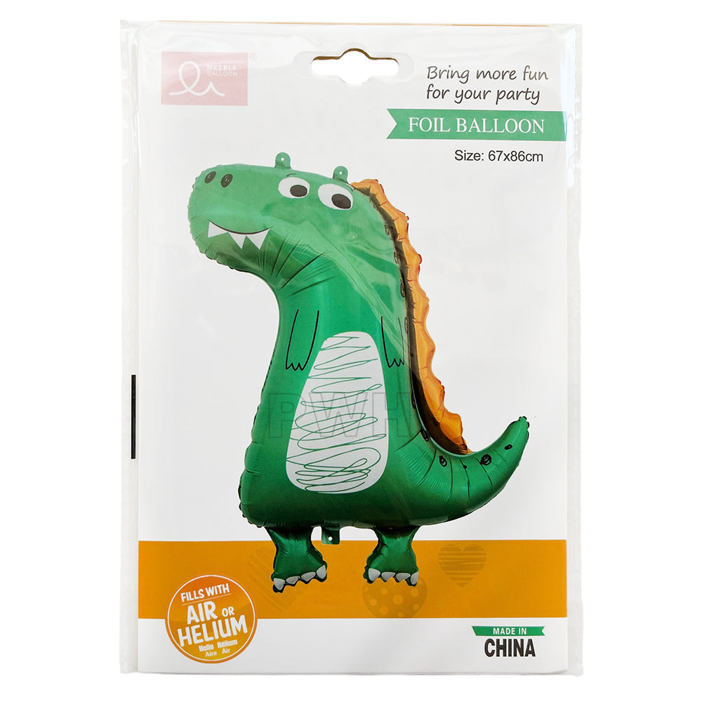 Cute Dinosaur Foil Balloon