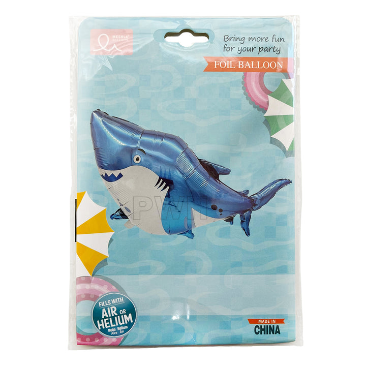 Cute Shark Foil Balloon (1Pcs)