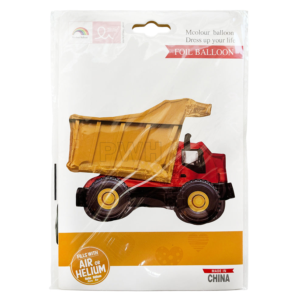 Dump Truck Shaped Foil Balloon