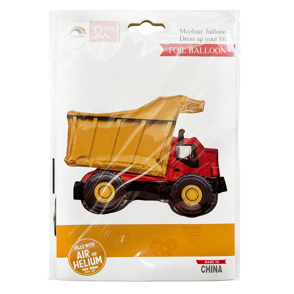 Dump Truck Shaped Foil Balloon Party wholesale hub