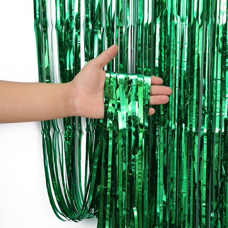 FOIL CURTAINS 6 Feet..Party wholesale hub