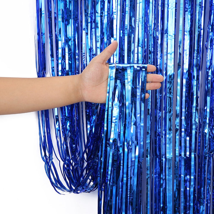 FOIL CURTAINS 6 Feet..Party wholesale hub