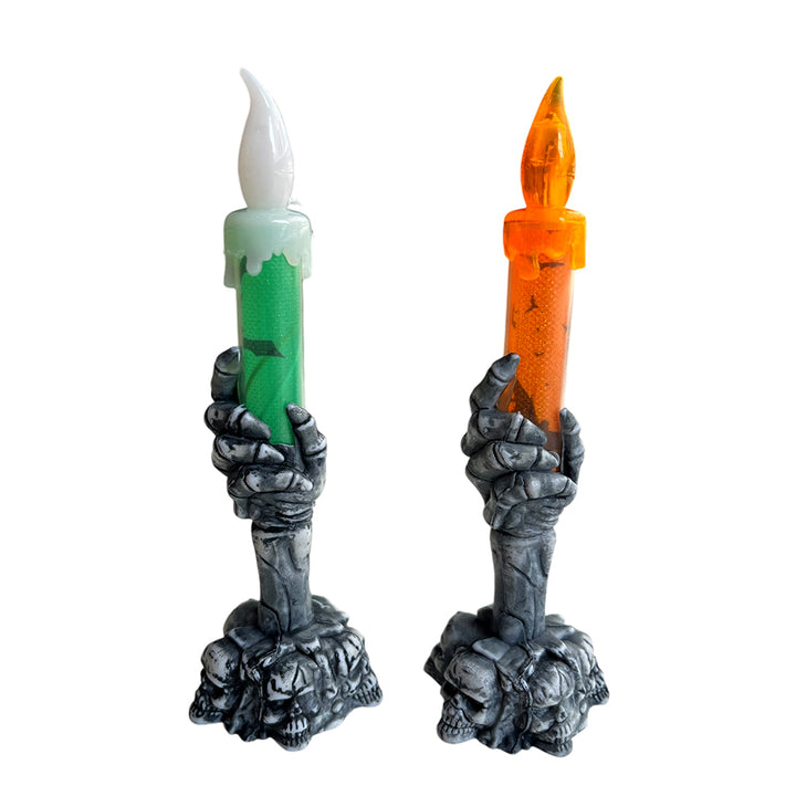 Halloween Skeleton Ghost Hand Candle Holder Party Decoration - Party Wholesale hub