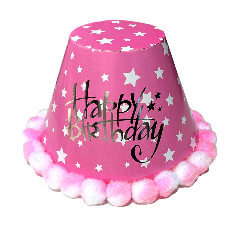Happy Birthday Bucket Party Hat - Party Wholesale Hub