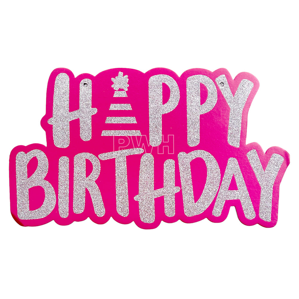 Happy Birthday EVA Wall Hanging