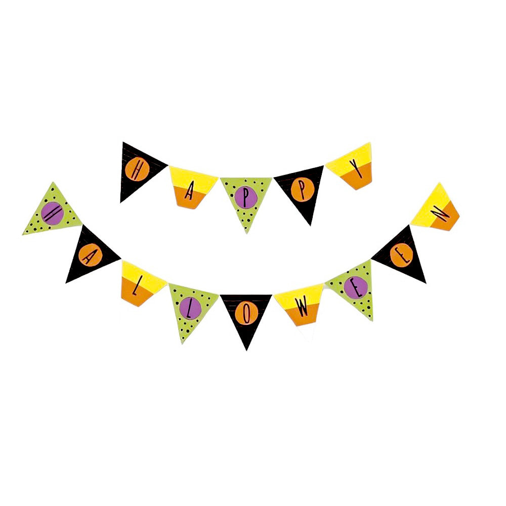 Happy Halloween Paper Wall Banner - Party wholesale hub