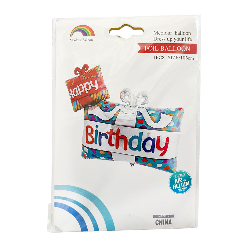 Happy Birthday Two Balloons Set-Party wholesale hub