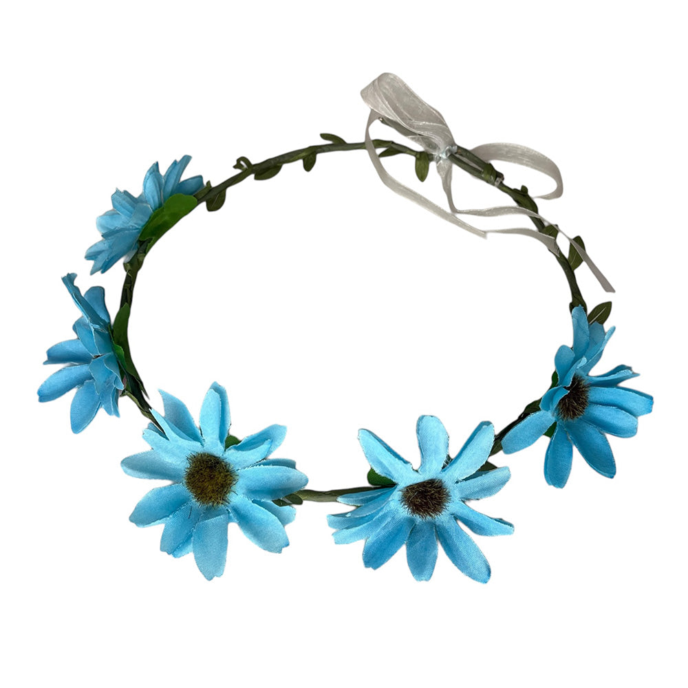 Hawaiian Flowers Tiaras Women-girls - party wholesale hub