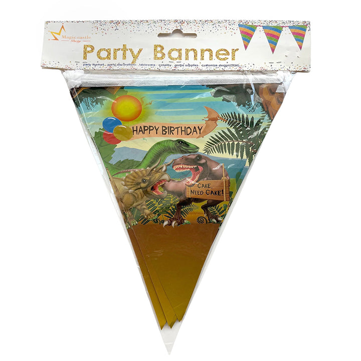 Jungle theme party wall banner - party wholesale hub