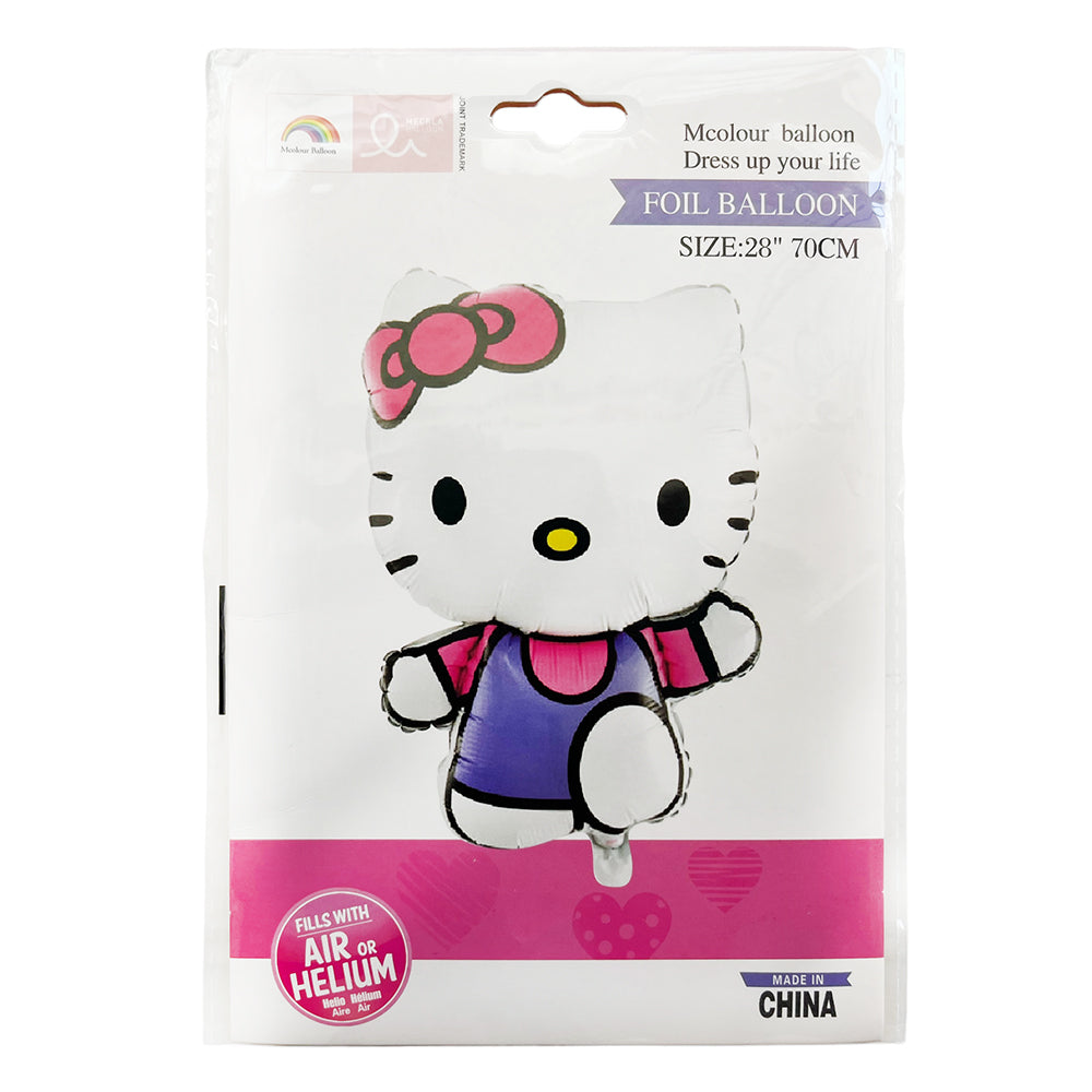 Kitty Theme Printed Foil Balloon-Party wholesale hub