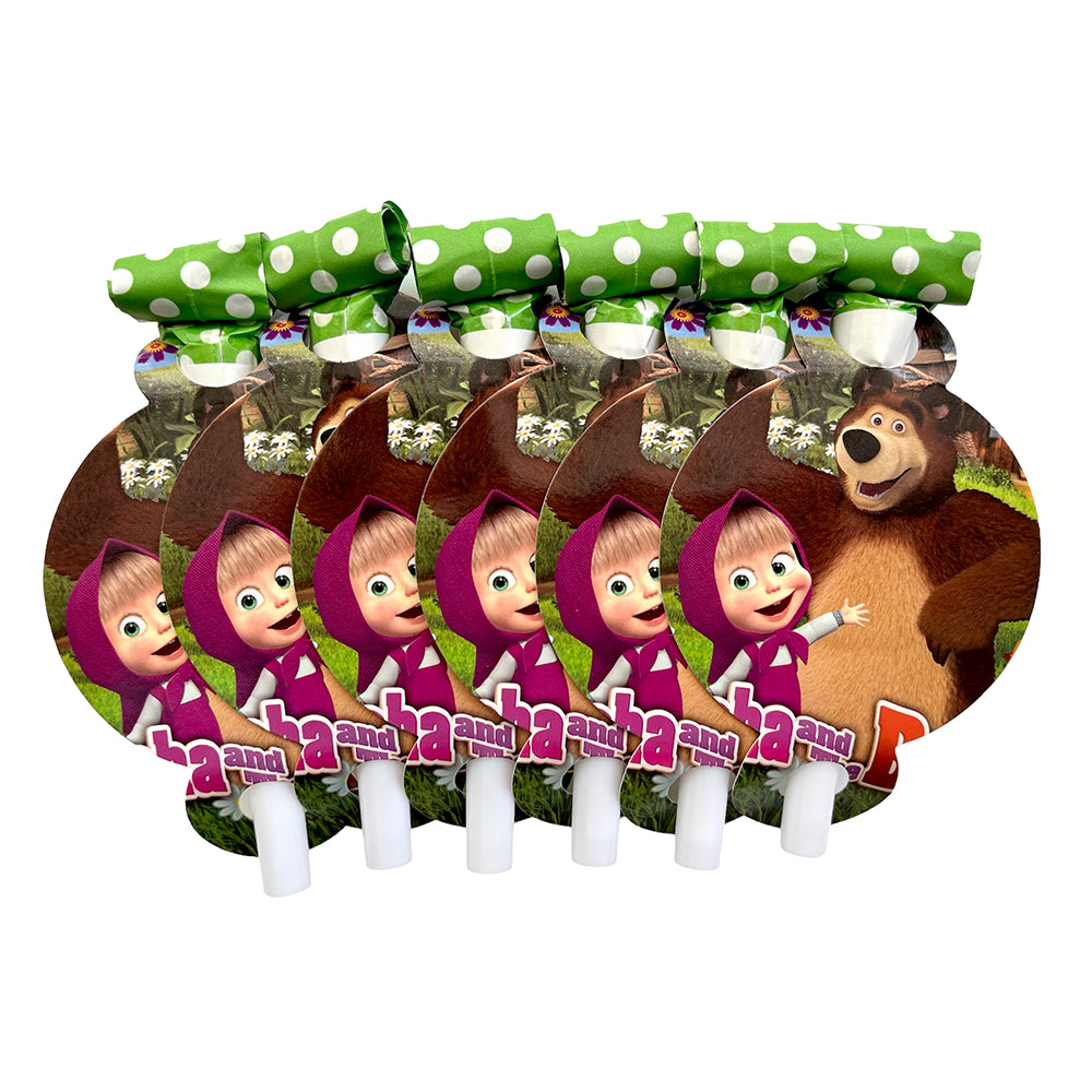 Masha And The Bear Theme Party Blowouts - Party wholesale hub