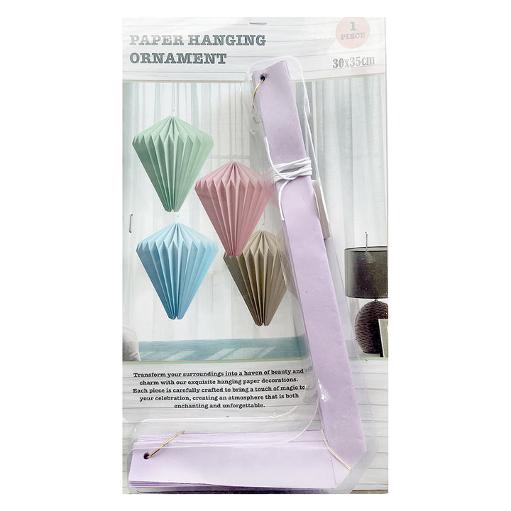 Paper Hanging Decoration Ornament - Party wholesale hub