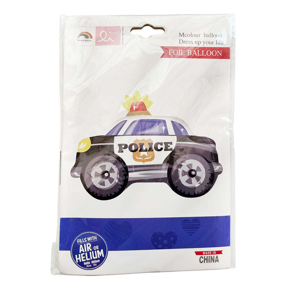 Police Car Shaped Foil Balloon Party wholesale hub