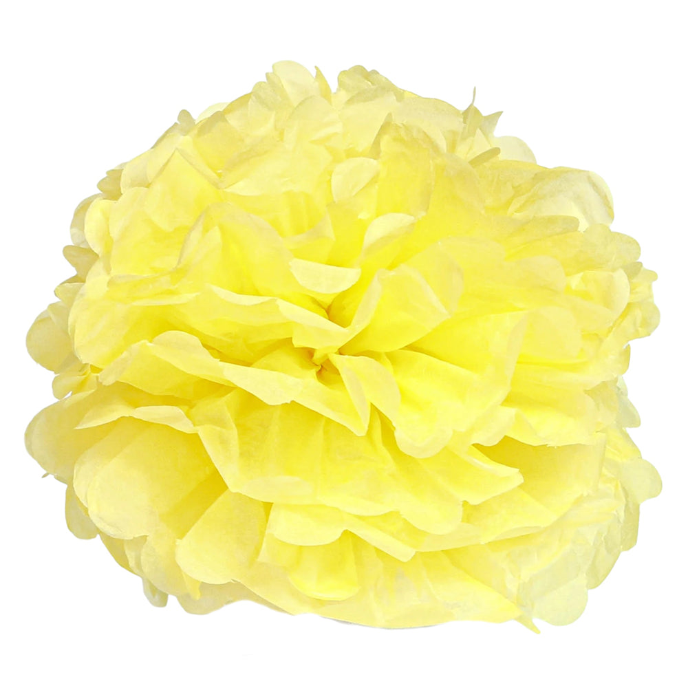 12" Pom Pom Flower Ball (Available in 10 colors)