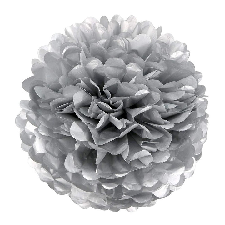 12" Pom Pom Flower Ball (Available in 10 colors)