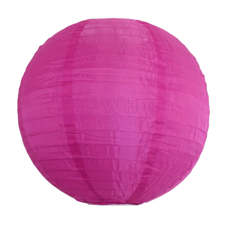 12" Round Paper Decorative Lantern  - Assorted Colors