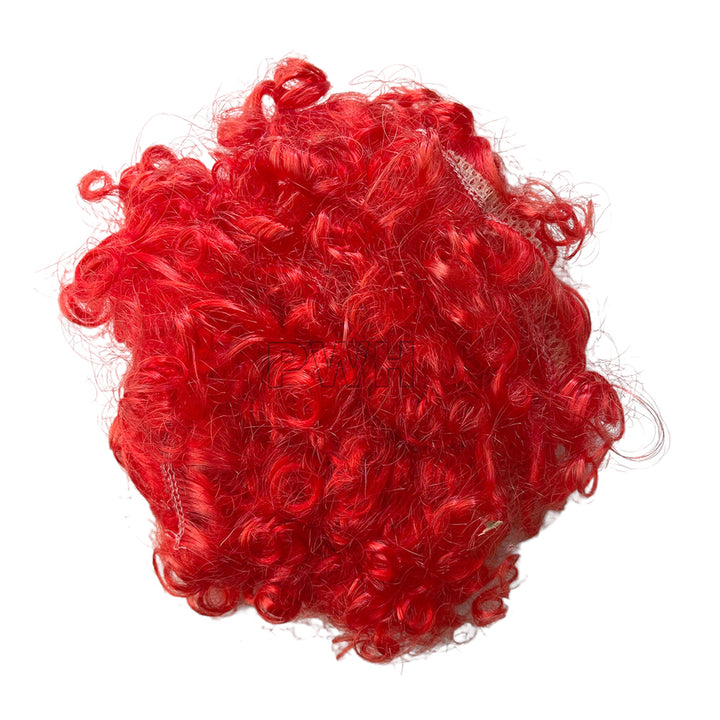 Short Curly Colorful Party Wig