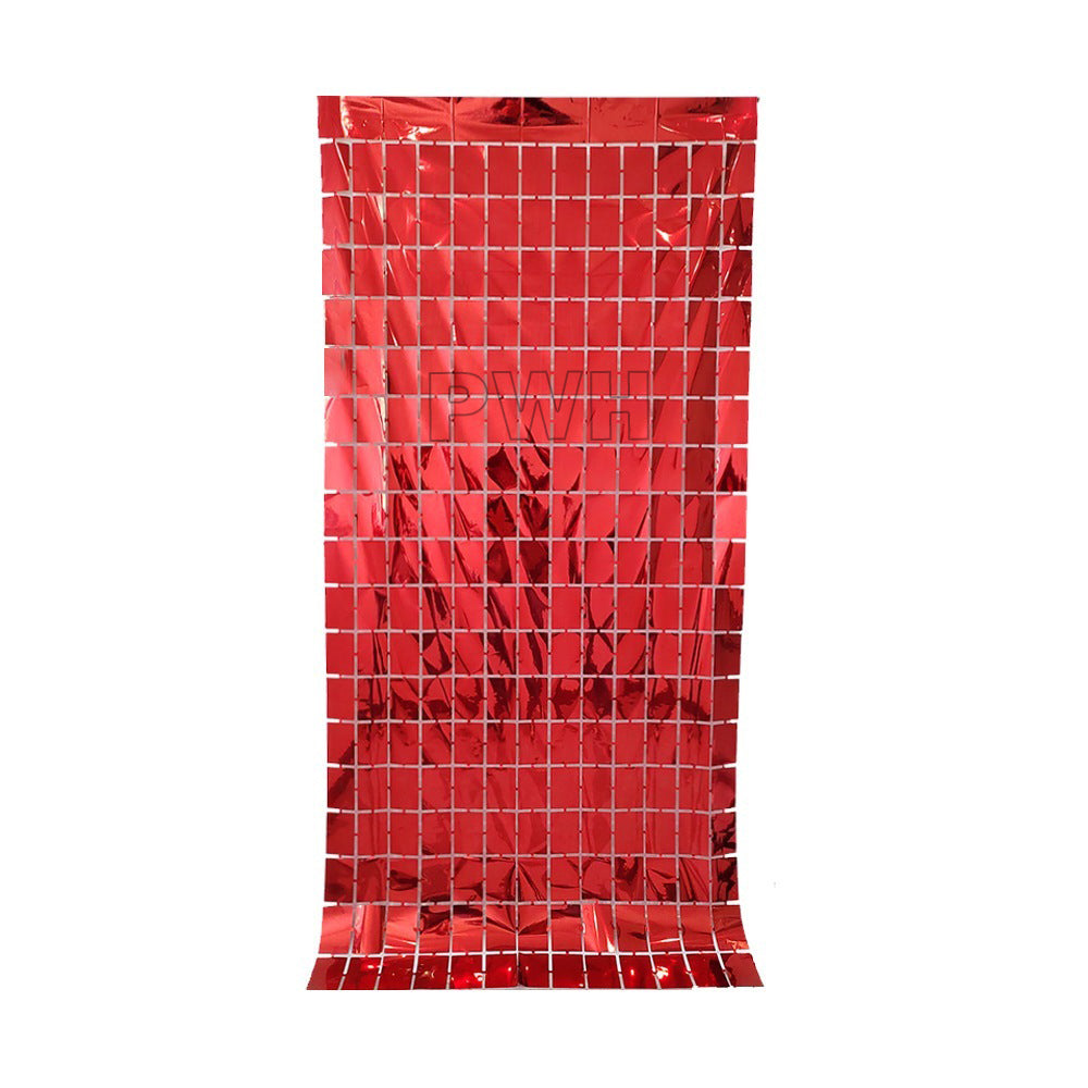 Square Curtains - Assorted Colors
