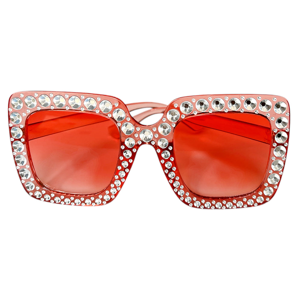 Square Shaped Party Goggle - Assorted Colors ( 1Pcs )