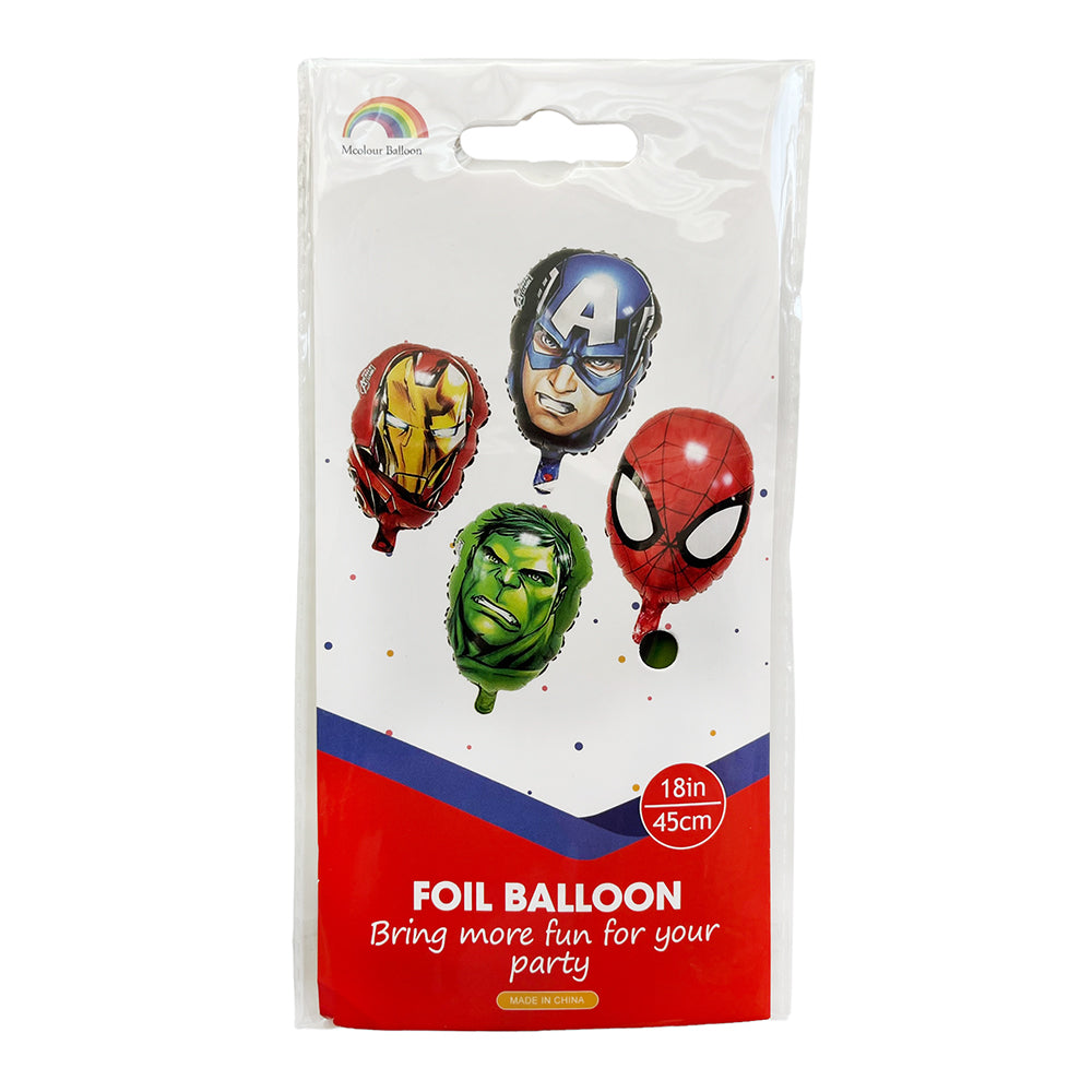 Superheroes Foil Balloons - Party Wholesale Hub