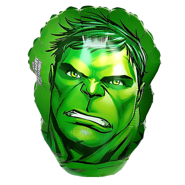 Superheroes Face Foil Balloons - Assorted Characters [1 Pcs]