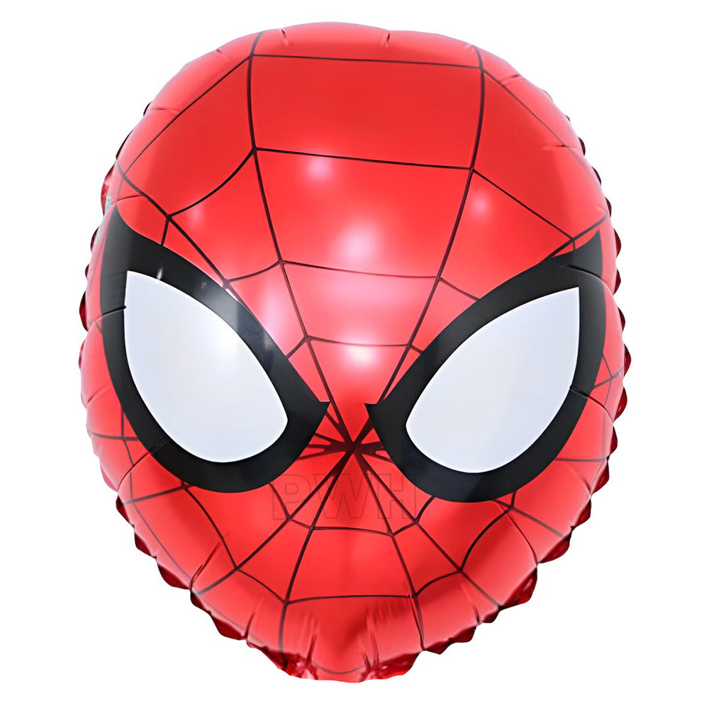 Superheroes Face Foil Balloons - Assorted Characters [1 Pcs]