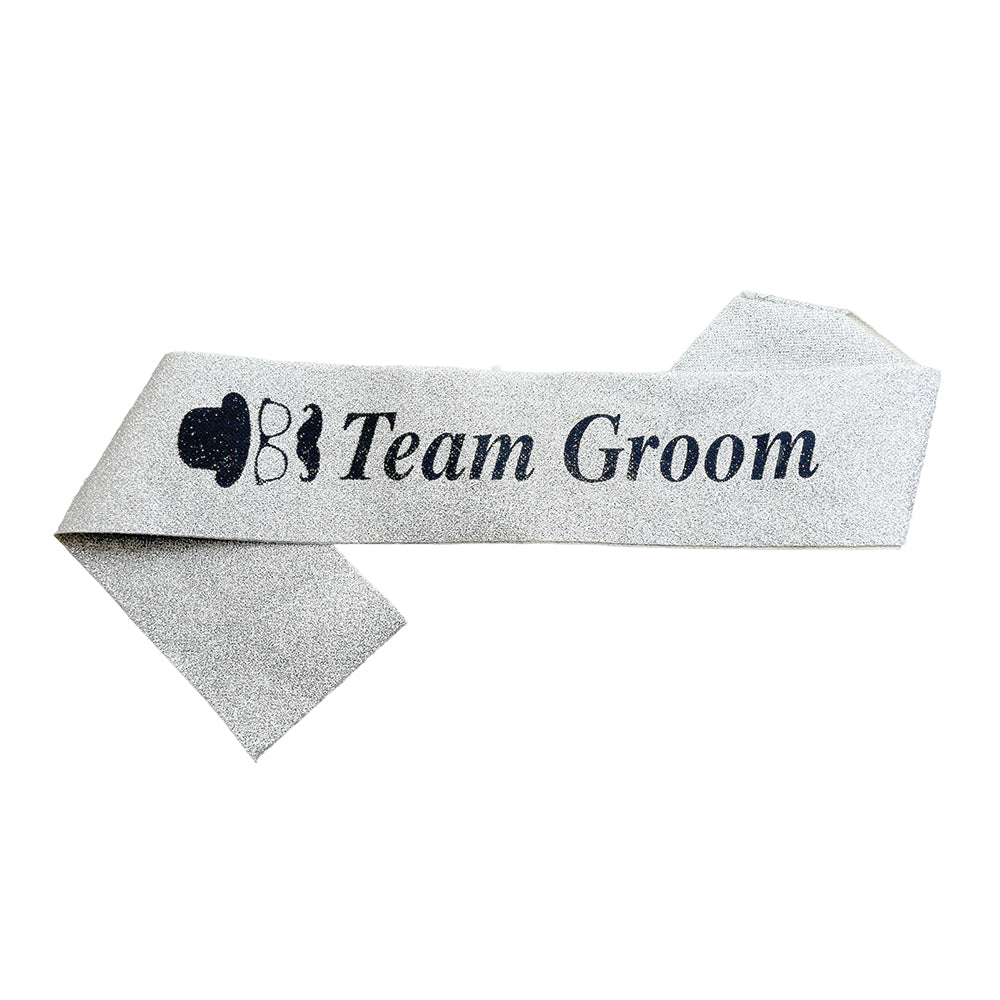 Team Groom Glitter Sash - Party wholesale hub