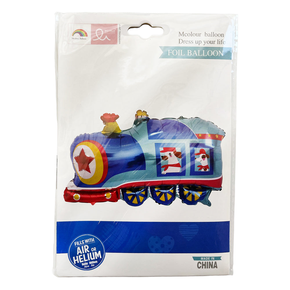 Train Engine Shaped Foil Balloon Party wholesale hub